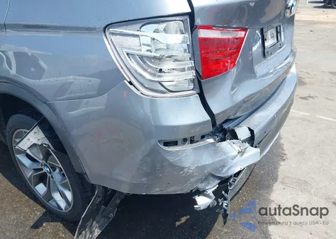 2017 BMW X3 Sdrive28I из США, поврежденный, VIN 5UXWZ7C53H0U46864